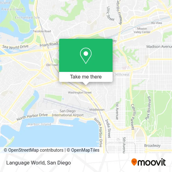 Mapa de Language World