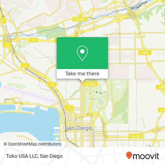 Toko USA LLC map