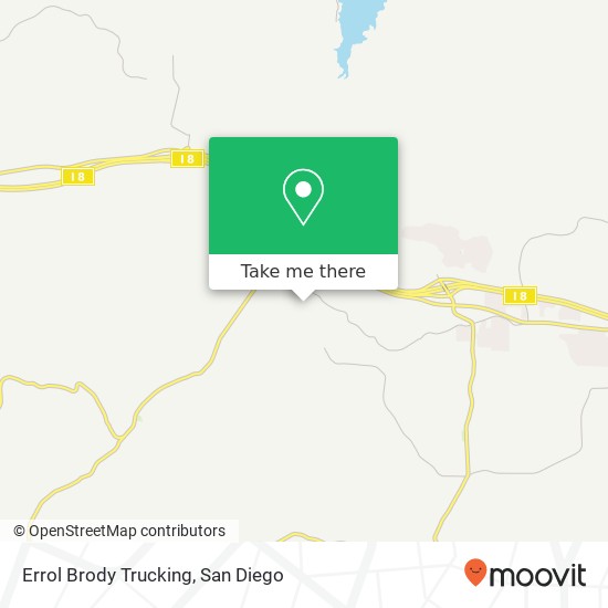 Mapa de Errol Brody Trucking