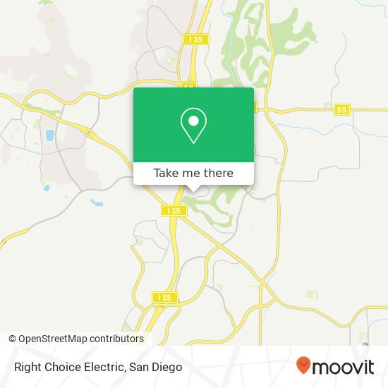 Right Choice Electric map