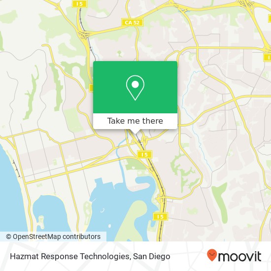 Hazmat Response Technologies map