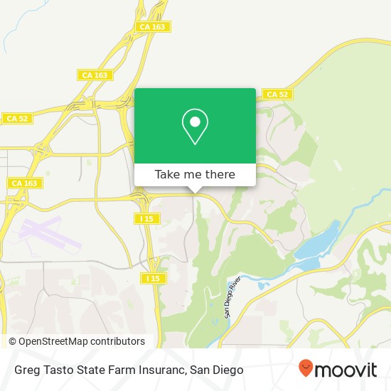 Mapa de Greg Tasto State Farm Insuranc