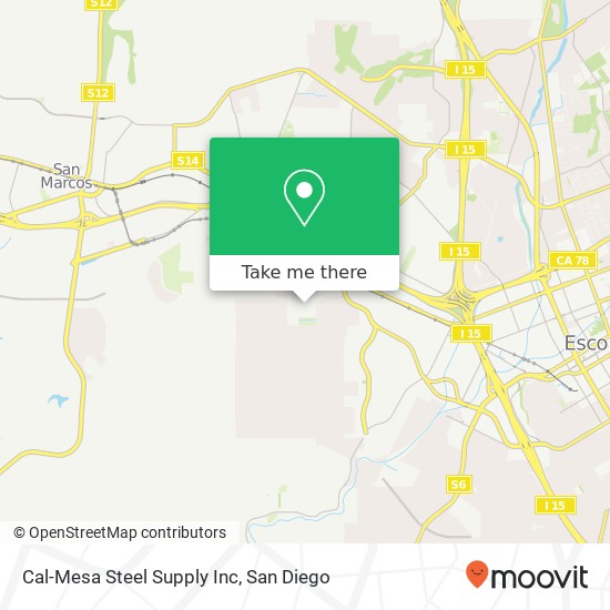 Mapa de Cal-Mesa Steel Supply Inc