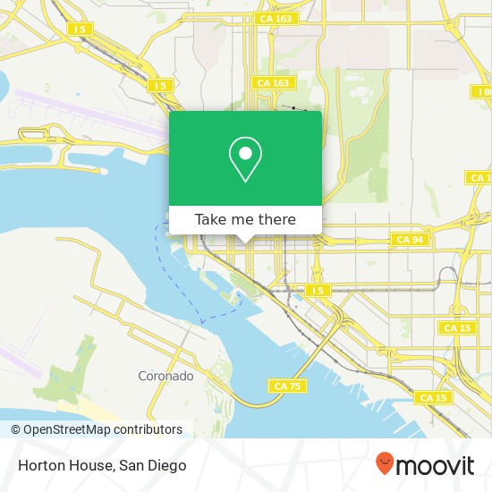 Horton House map