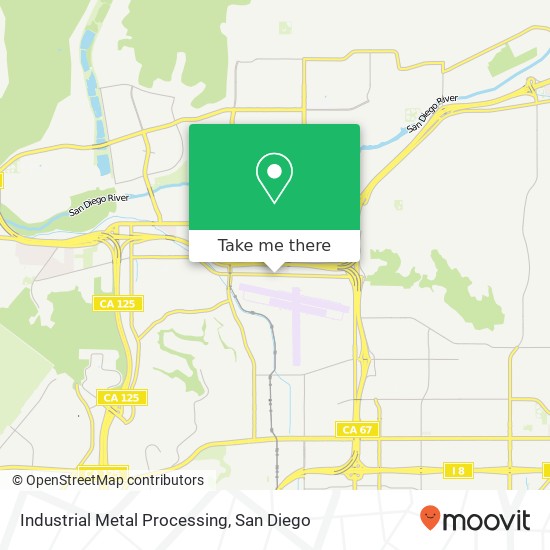 Mapa de Industrial Metal Processing