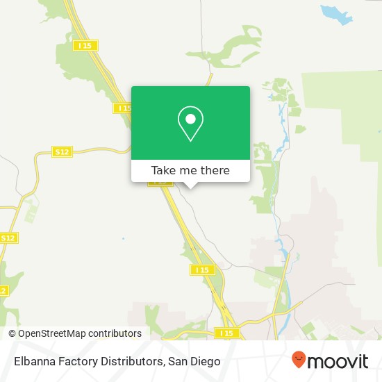 Elbanna Factory Distributors map