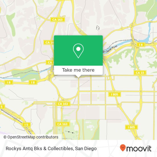 Mapa de Rockys Antq Bks & Collectibles