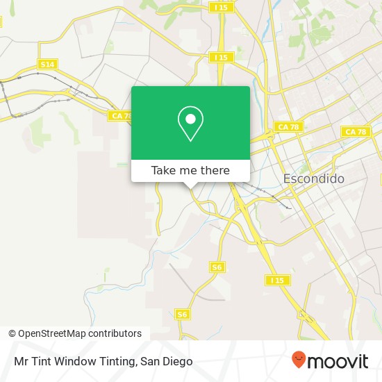 Mr Tint Window Tinting map