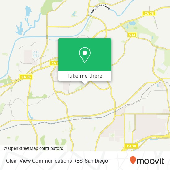 Mapa de Clear View Communications RES