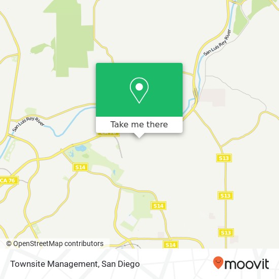 Mapa de Townsite Management