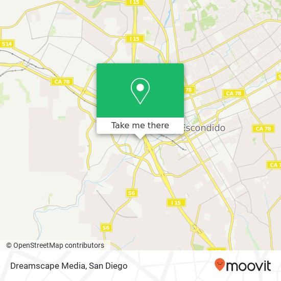 Dreamscape Media map