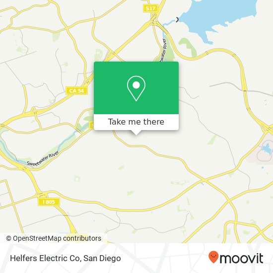 Mapa de Helfers Electric Co