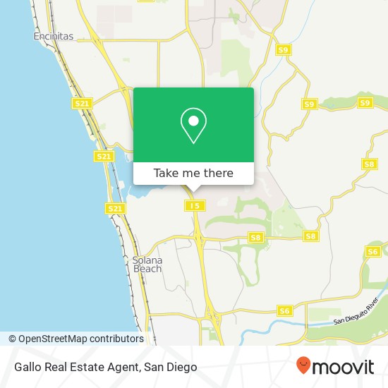 Mapa de Gallo Real Estate Agent