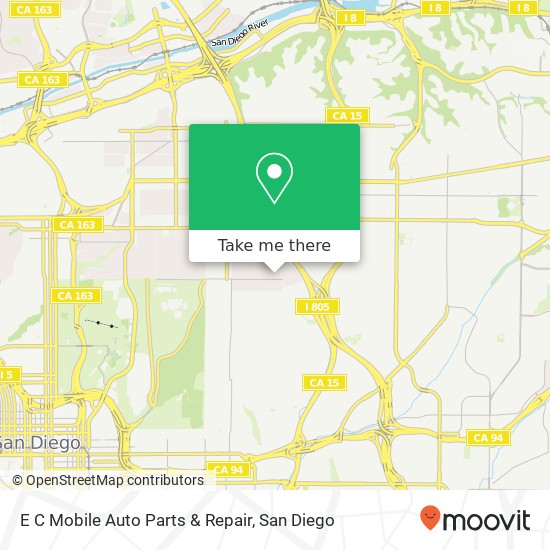 E C Mobile Auto Parts & Repair map