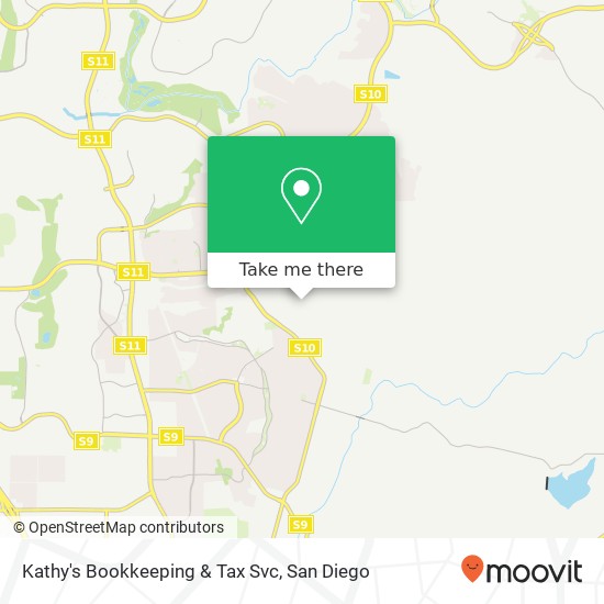 Kathy's Bookkeeping & Tax Svc map