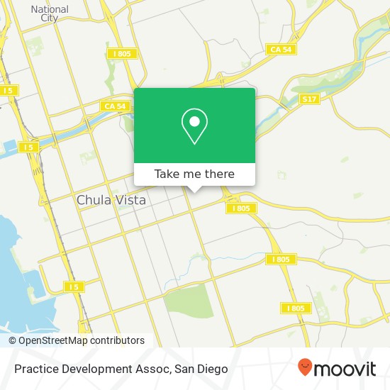 Practice Development Assoc map