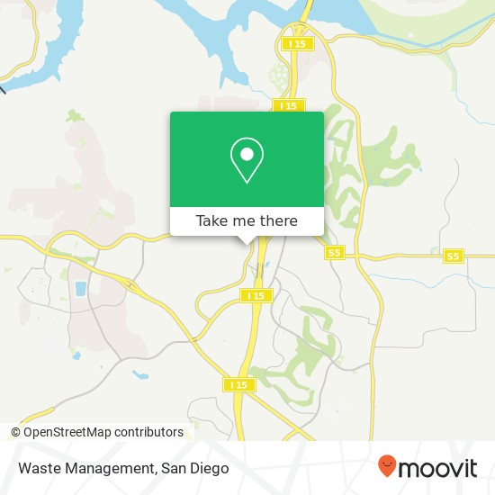 Waste Management map