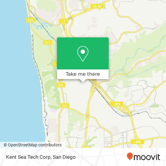 Kent Sea Tech Corp map