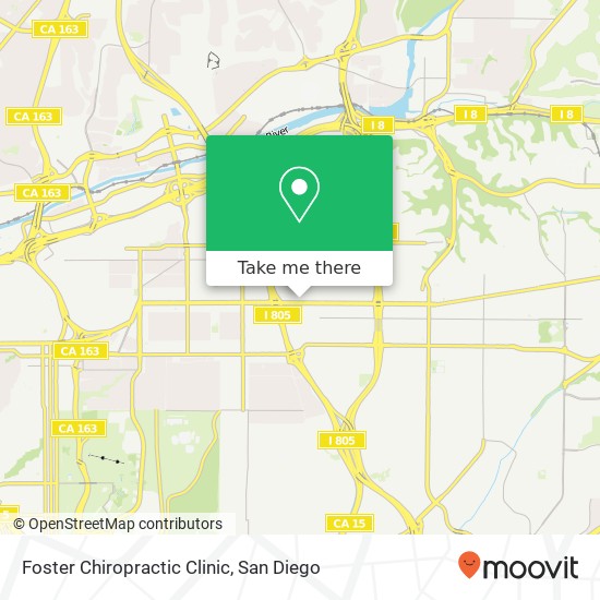 Foster Chiropractic Clinic map