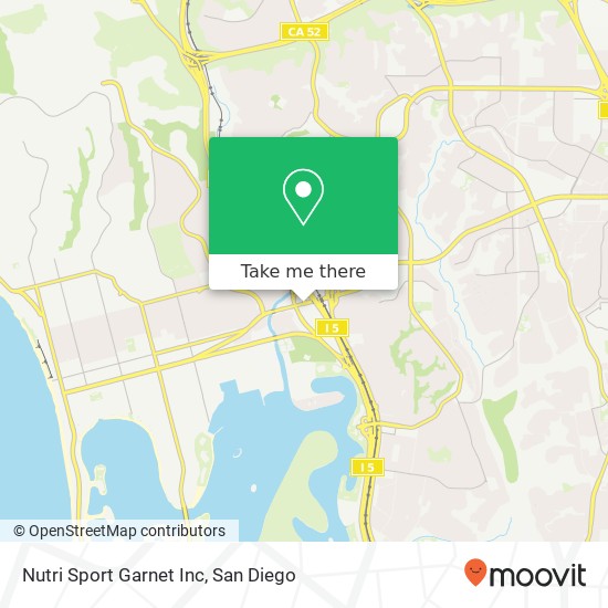 Mapa de Nutri Sport Garnet Inc