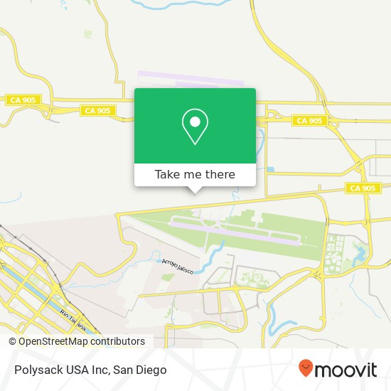 Mapa de Polysack USA Inc