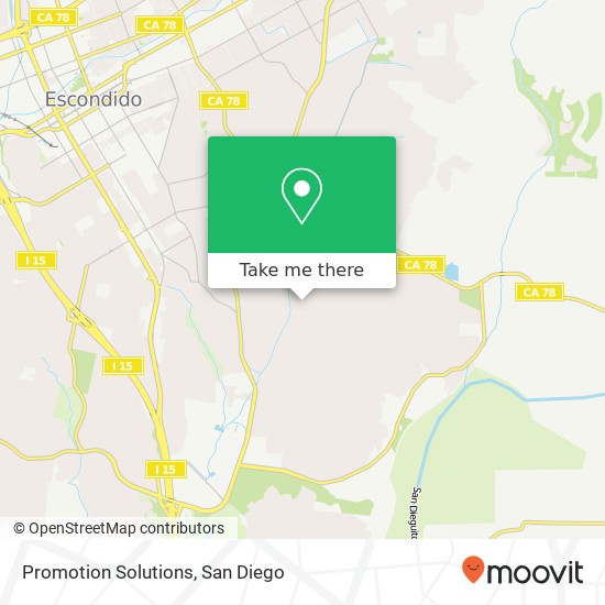 Promotion Solutions map