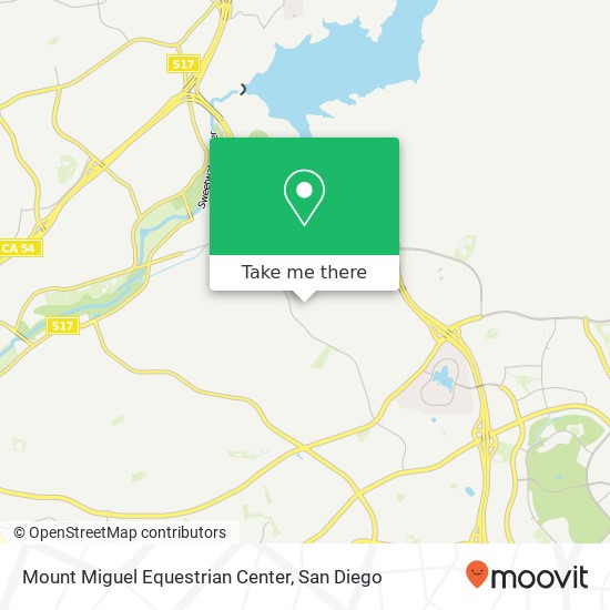 Mount Miguel Equestrian Center map