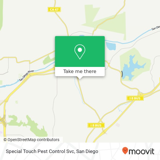 Mapa de Special Touch Pest Control Svc