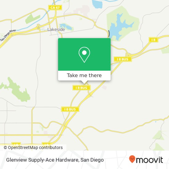 Mapa de Glenview Supply-Ace Hardware