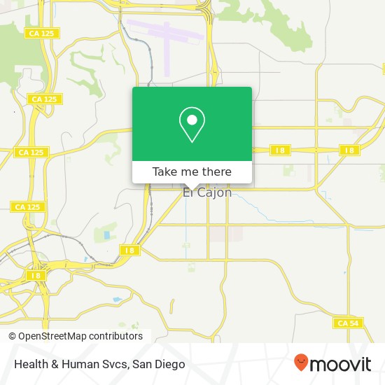 Health & Human Svcs map