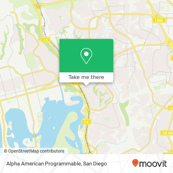 Mapa de Alpha American Programmable
