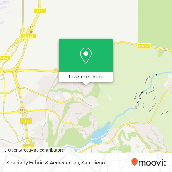Specialty Fabric & Accessories map