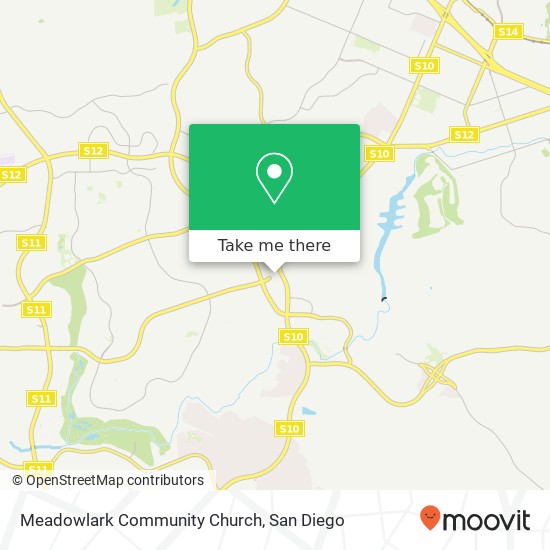 Meadowlark Community Church map