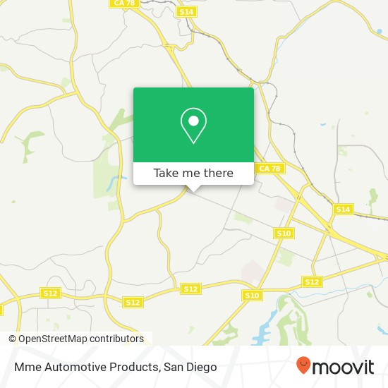 Mme Automotive Products map