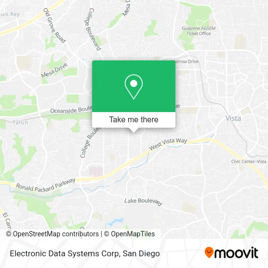 Mapa de Electronic Data Systems Corp