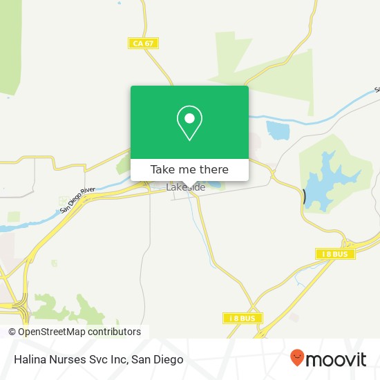 Halina Nurses Svc Inc map