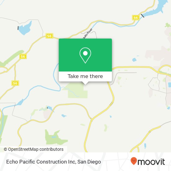 Echo Pacific Construction Inc map