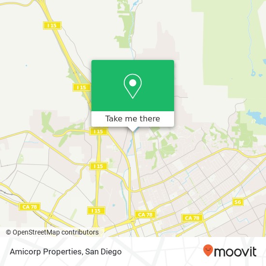 Amicorp Properties map