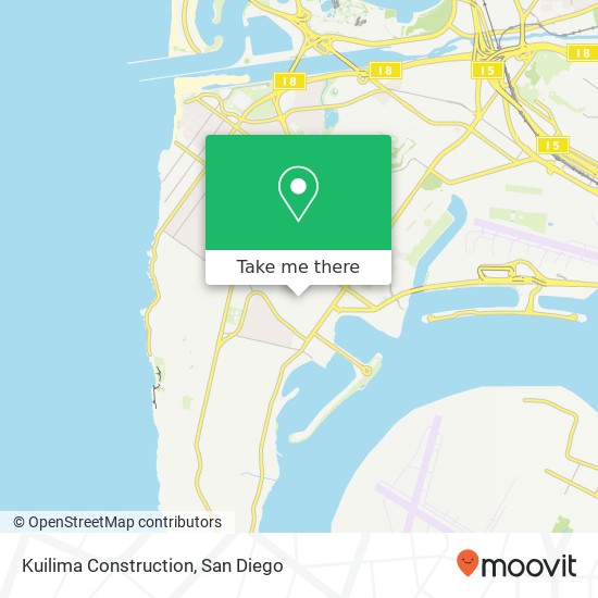 Mapa de Kuilima Construction