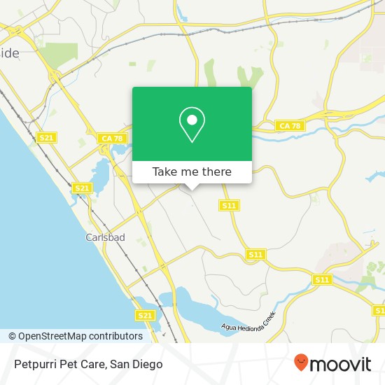 Petpurri Pet Care map