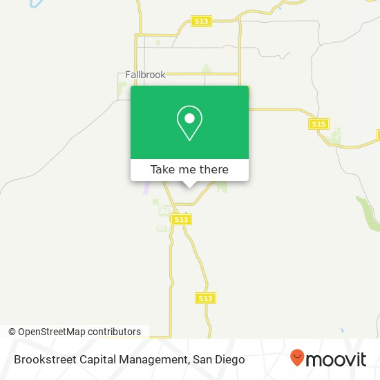 Brookstreet Capital Management map