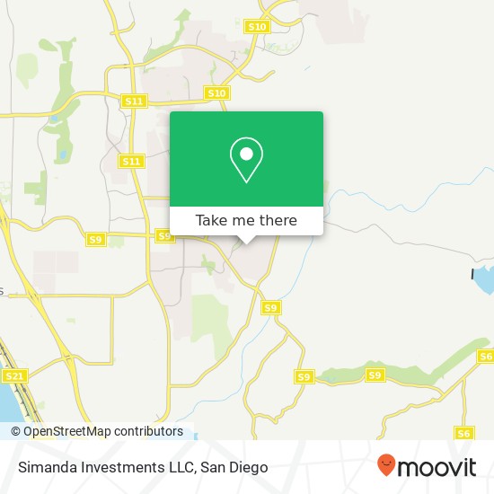 Simanda Investments LLC map