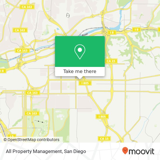 All Property Management map