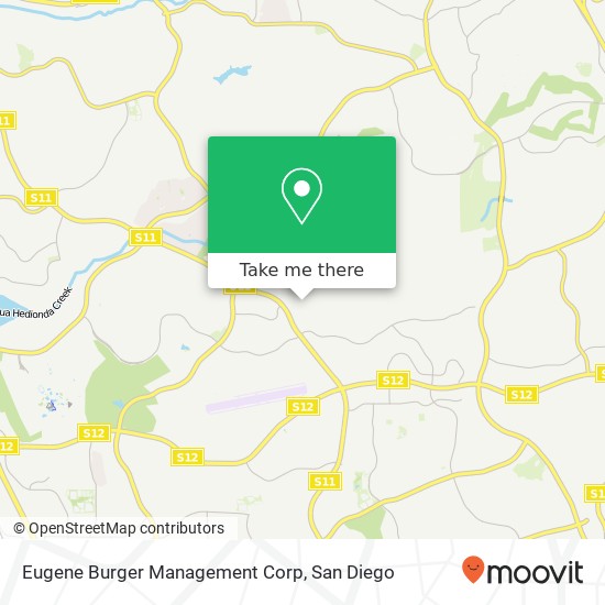 Eugene Burger Management Corp map