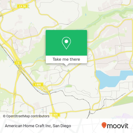 Mapa de American Home Craft Inc