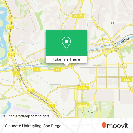 Mapa de Claudete Hairstyling