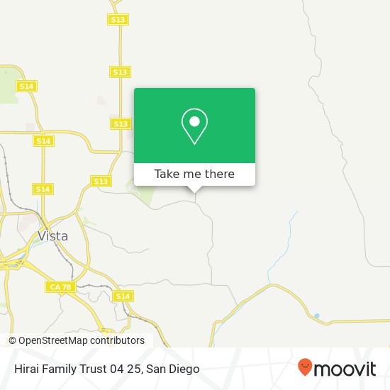 Mapa de Hirai Family Trust 04 25