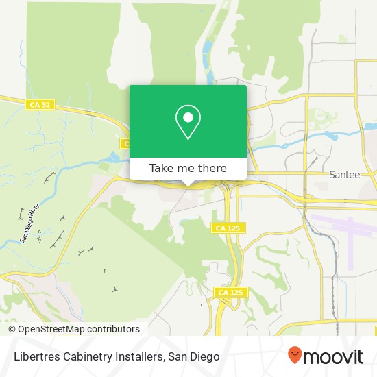 Libertres Cabinetry Installers map