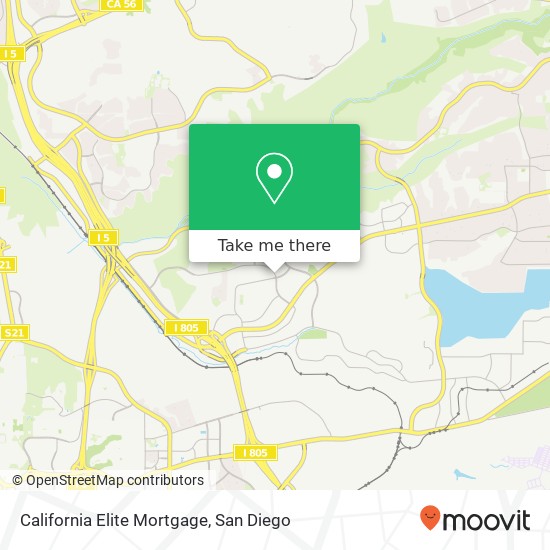 California Elite Mortgage map