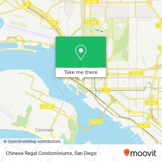 Mapa de Chinese Regal Condominiums